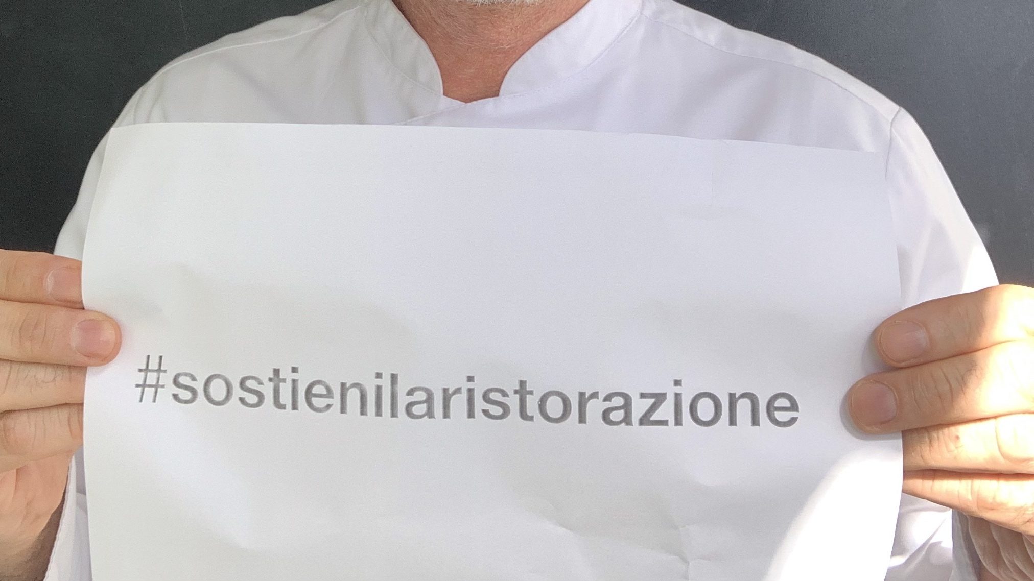Anche lo chef Pasquale Caliri per la campagna #sostienilaristorazione