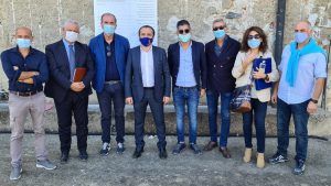 foto d'avvio dei lavori al Cuppari, l'istituto agrario di Messina, ex monastero San Placido Calonerò