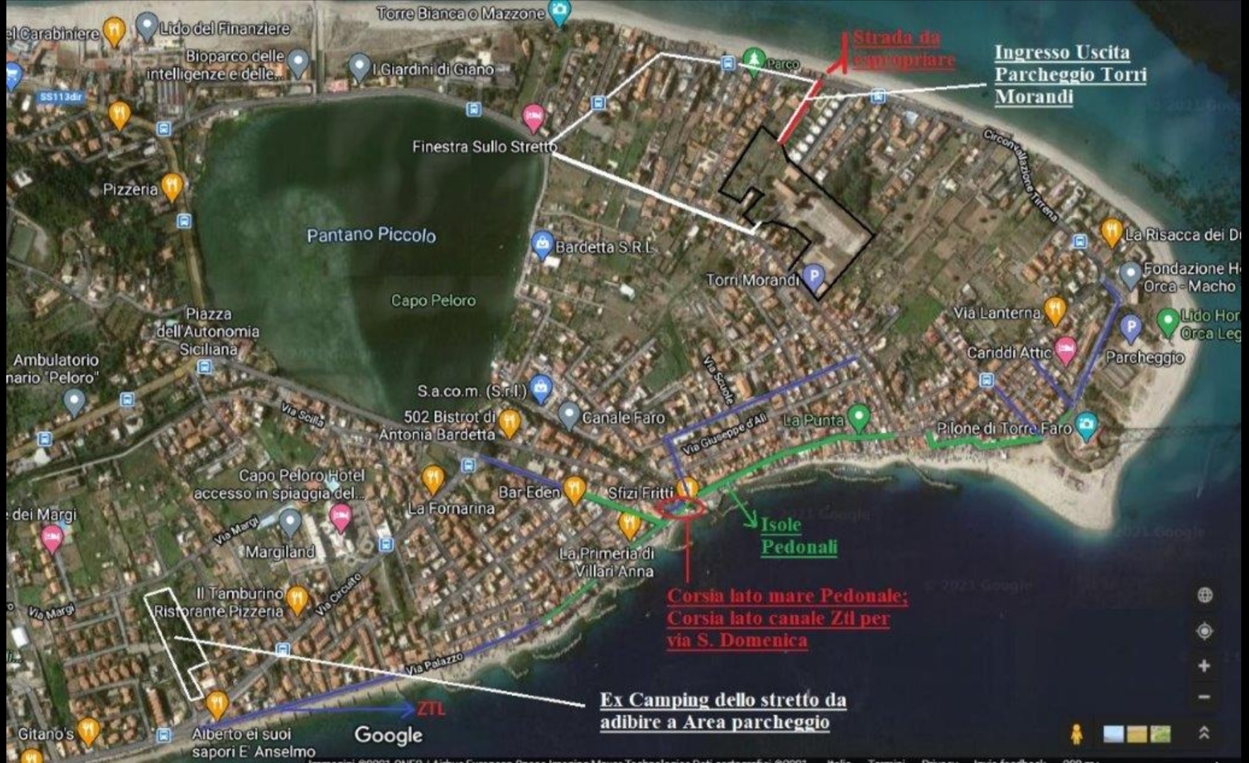Isola pedonale, parcheggi, telecamere: Torre Faro secondo il Comitato  Messina Nord - Normanno.com