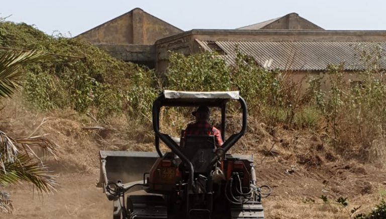 Mezzi dell’Esa al lavoro nella ex Sanderson di Messina