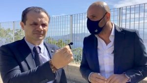 consegna dei lavori per il secondo lotto della panoramica dello stretto, messina