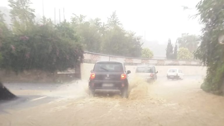 maltempo messina trappitello, taormina