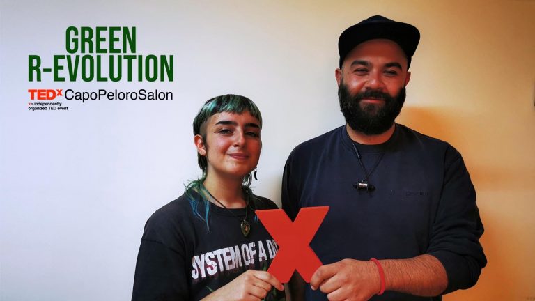 tedx capo peloro salon, martina celesti e daniele mircuda, speaker a messina