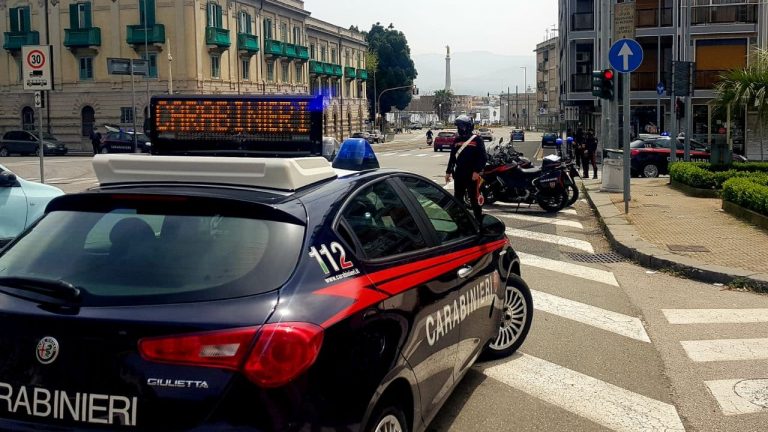 carabinieri messina furti d'auto