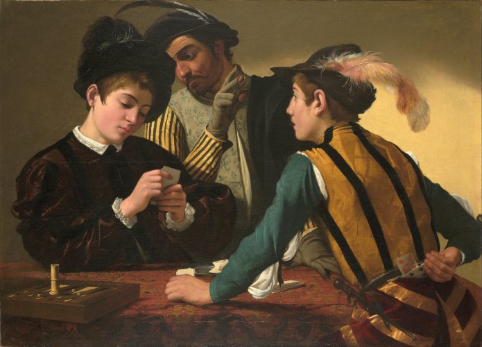 Caravaggio - I bari (giocatori di carte)