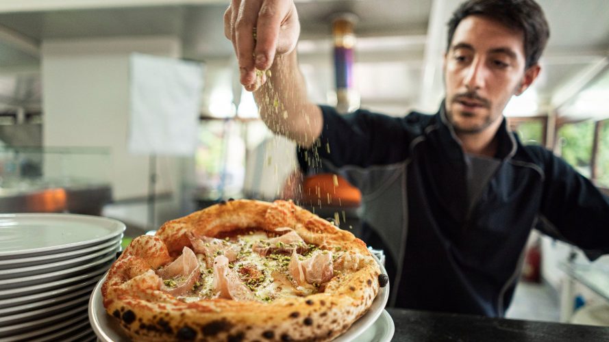 Vincenzo La Porta, pizzaiolo siciliano (di Agrigento) a Casa Sanremo