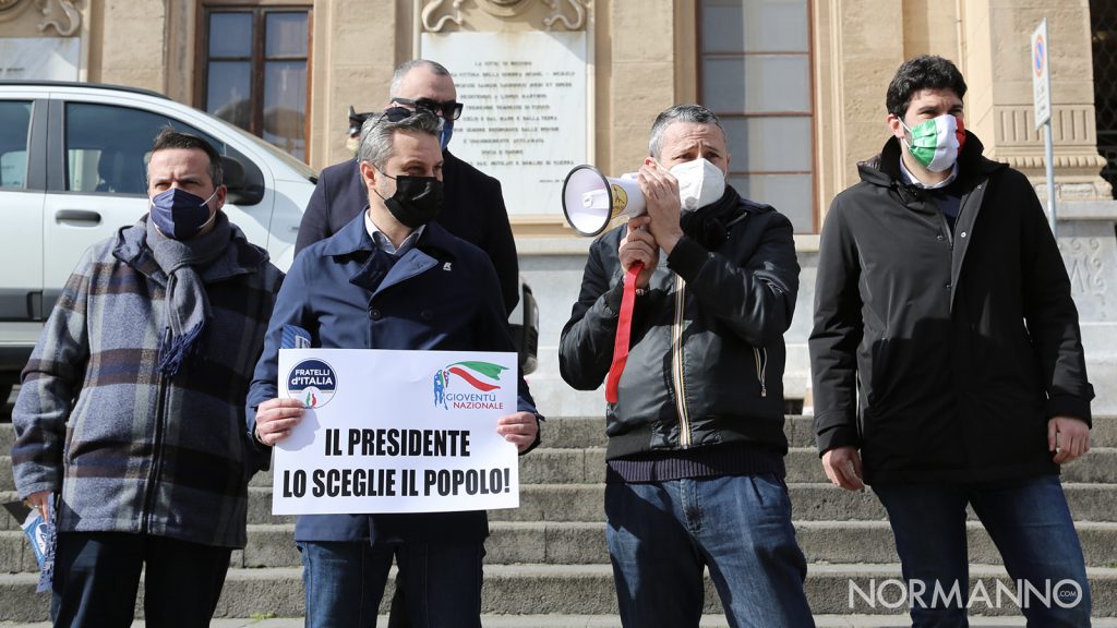 manifestazione fratelli d'italia elezione diretta presidente della repubblica