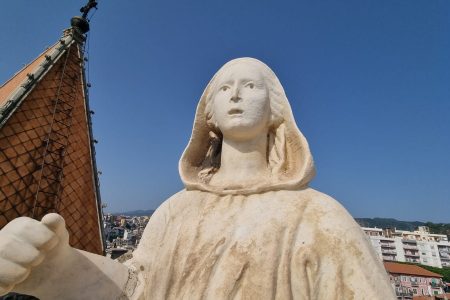 statua santuario di montalto, madonna della vittoria