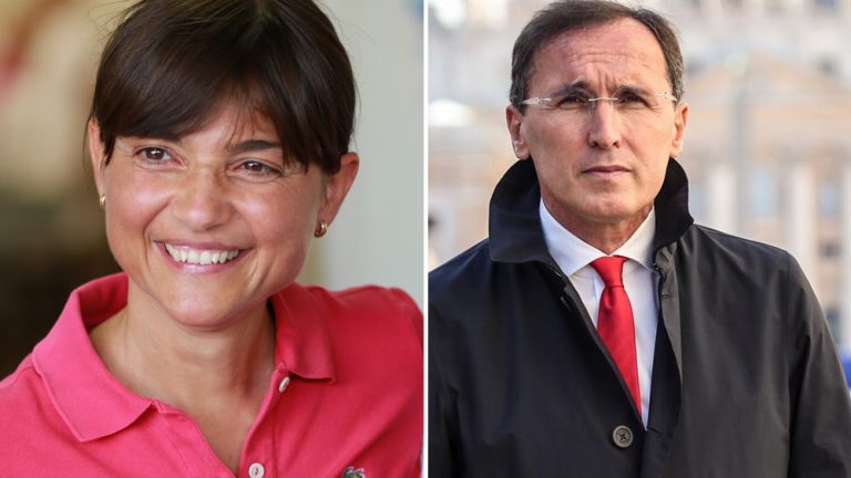 debora serracchiani e francesco boccia a messina