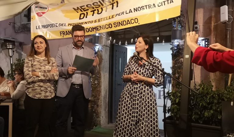 presentazione candidati consiglio comunale con il movimento 5 stelle messina