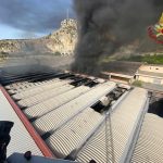 incendio cantiere navale sant'agata di militello