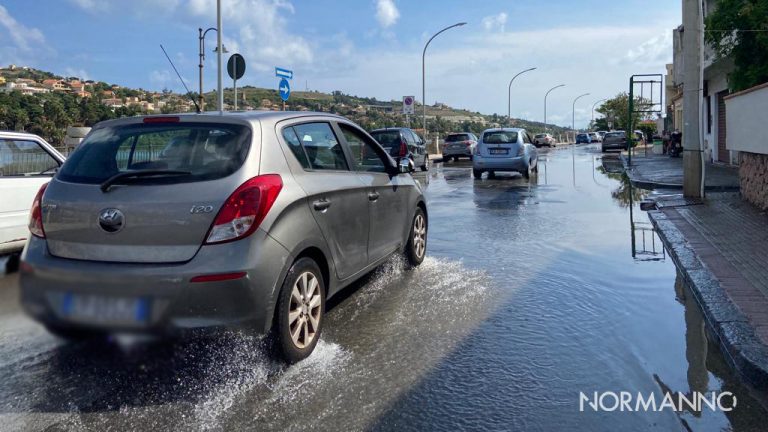 strade allagate ganzirri messina