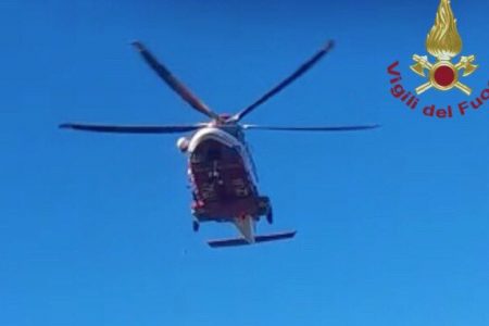 elicottero vigili del fuoco soccorso
