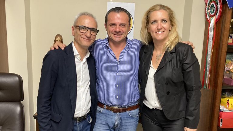 francesco gallo, cateno de luca e dafne musolino