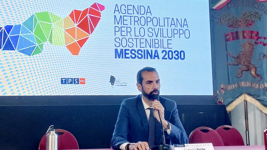 federico basile, presentazione dell'Agenda 2030 per lo sviluppo sostenibile della città metropolitana di messina