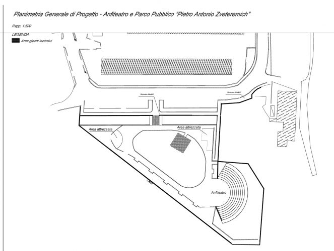 Progetto parco inclusivo anfiteatro sperone