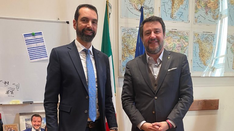 federico basile e matteo salvini