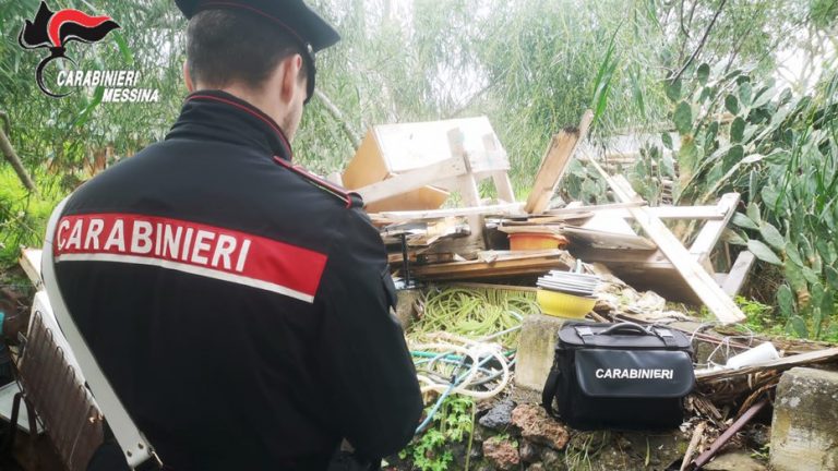 sequestro discarica abusiva a vulcano nelle isole eolie da parte dei carabinieri