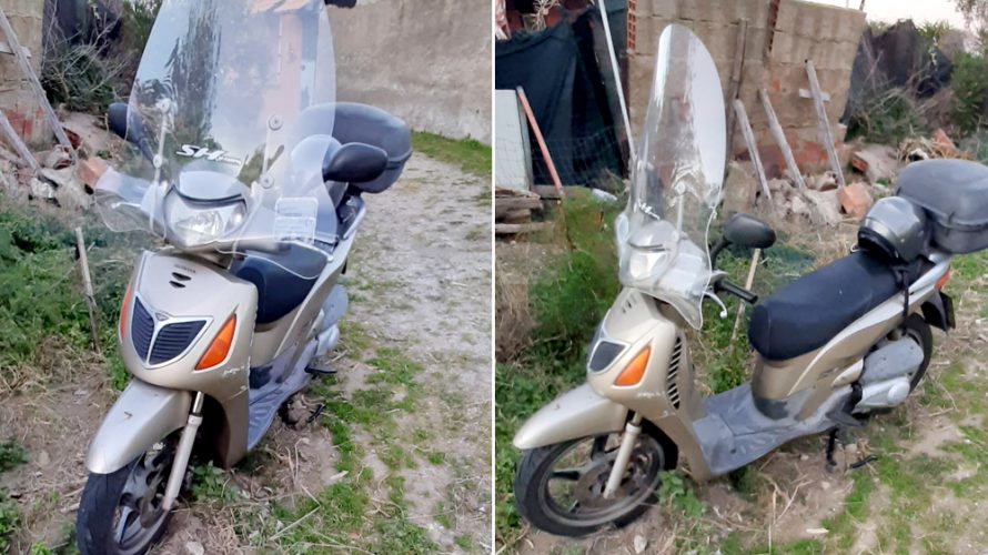 polizia municipale scooter rubato a milazzo ritrovato a messina