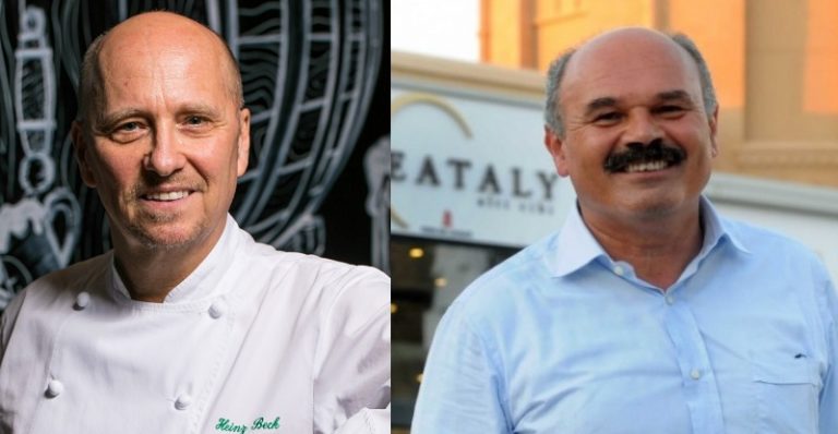 Heinz Beck e Oscar Farinetti Eataly contrade dell'etna