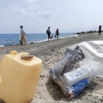 Raccolta rifiuti in mare a Messina