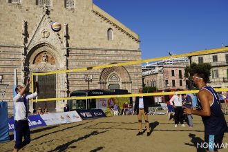 Messina piazza Duomo Volleyball World Beach Pro Tour 2023