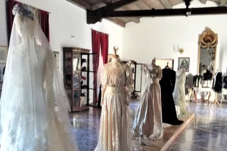 mostra di abiti della moda florio a Mirto