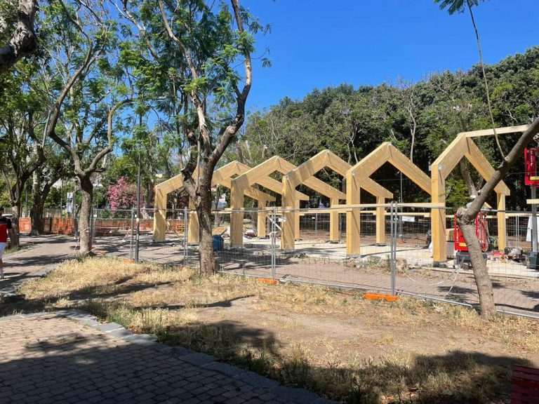 lavori villa dante messina