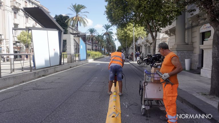 lavori pista ciclabile viale san martino