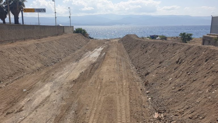 lavori torrente san leone giostra