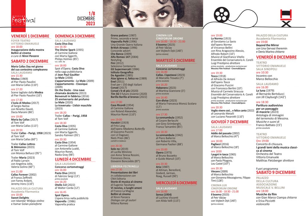 programma messina film festival 2023