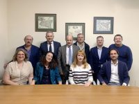 Foto organizzazioni sindacali provincia di Messina, in occasione degli accordi territoriali per Taormina e Barcellona P.G.